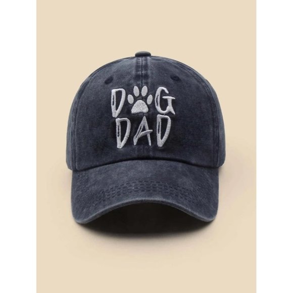 Dog Dad hat blue/greyish - Picture 1 of 3